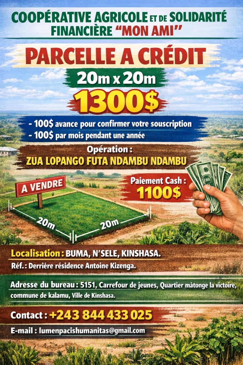 Devenez propriétaire grâce à notre offre de parcelles à crédit